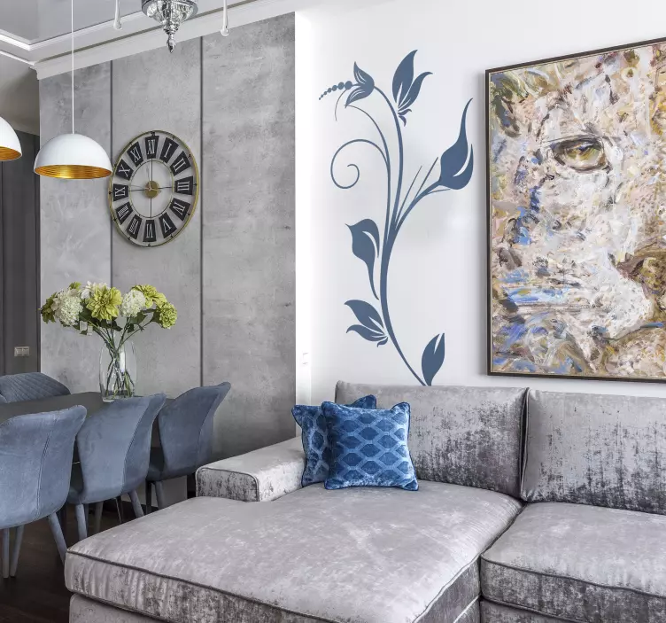 Autocolante de parede Caule de Planta - TenStickers