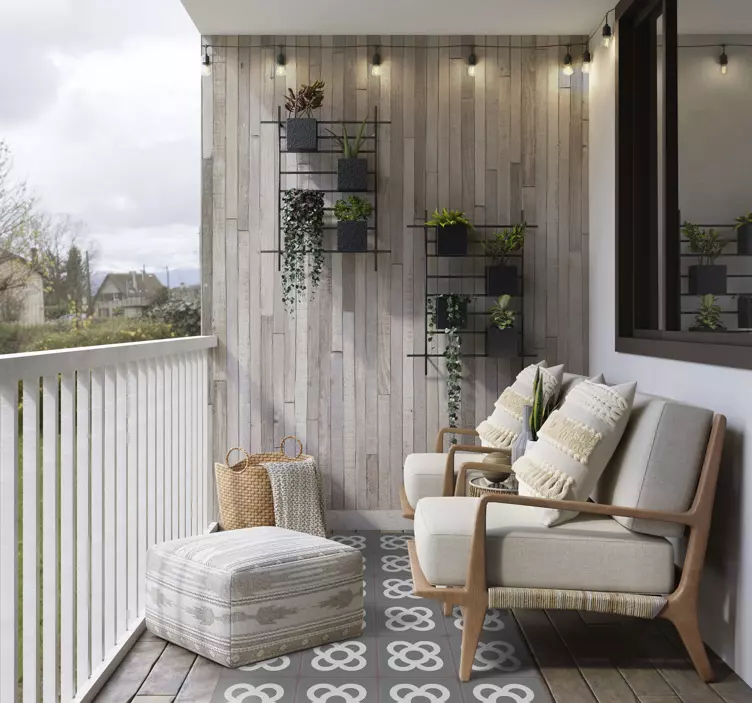 Autocolantes para móveis Madeira de imitação - TenStickers