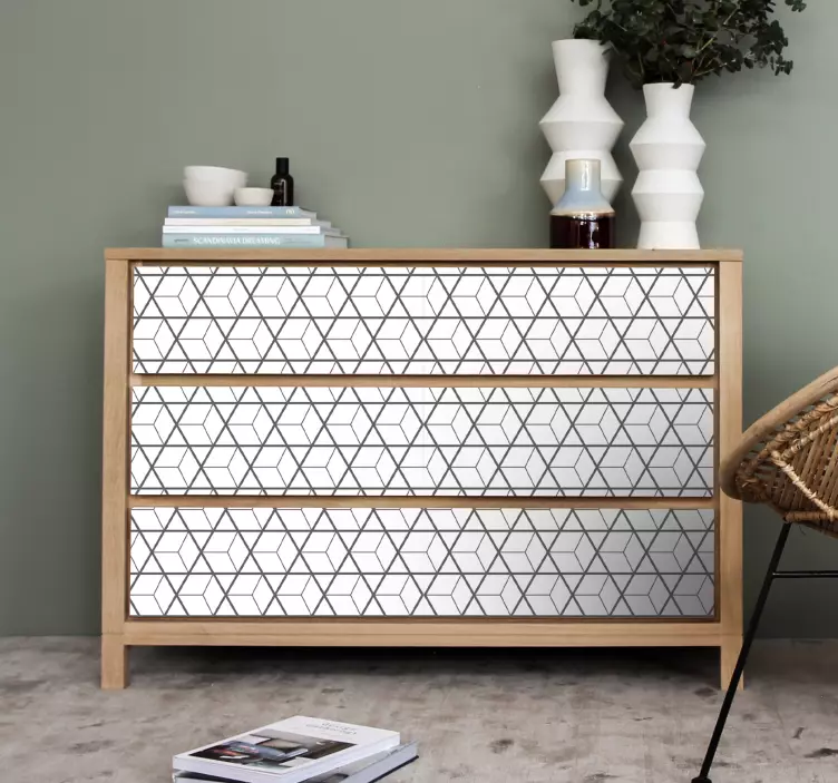 Motivos escandinavos autocolante para móveis - TenStickers