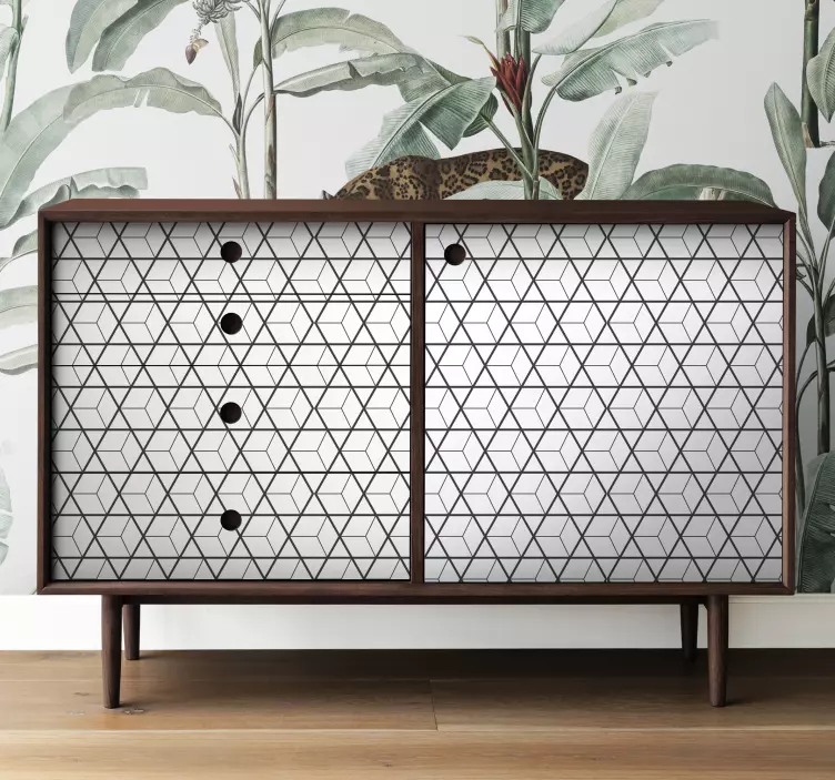 Motivos escandinavos autocolante para móveis - TenStickers