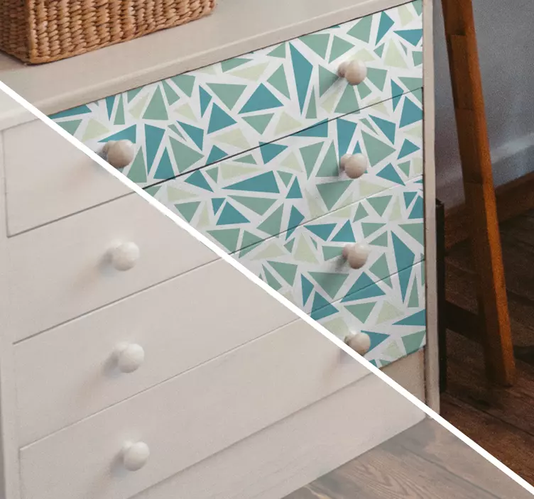 Autocolantes de estampados Mosaico Retro - TenStickers