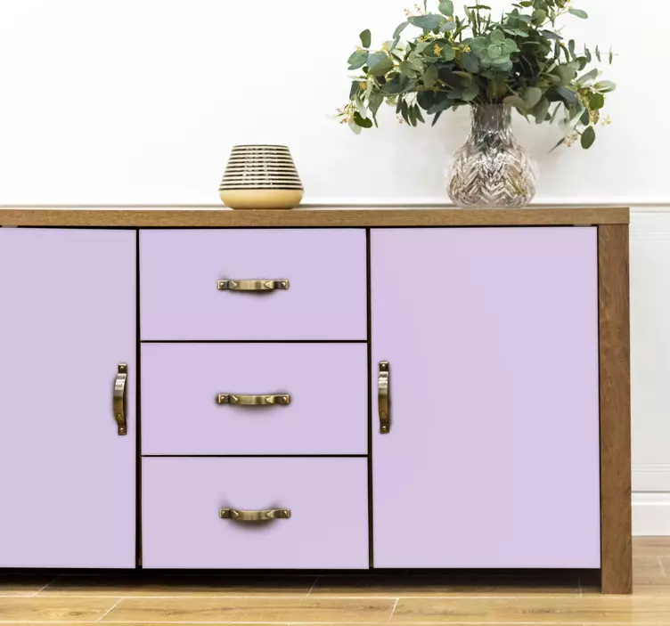 Vinil de cores lisas Cor lavanda digital - TenStickers