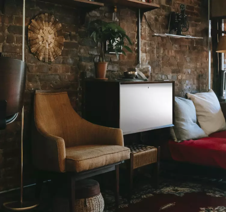 Autocolante para móveis cor branca - TenStickers