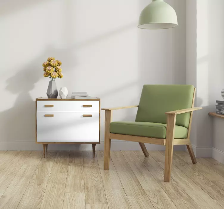 Autocolante para móveis cor branca - TenStickers