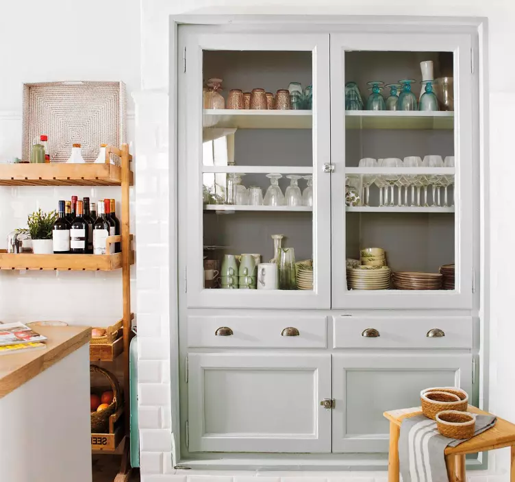 Autocolante para móveis cor cinza - TenStickers