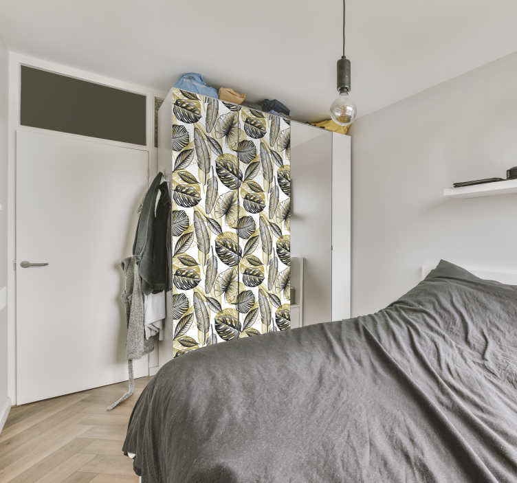 Autocolante para móveis plantas tropicais elegantes - TenStickers