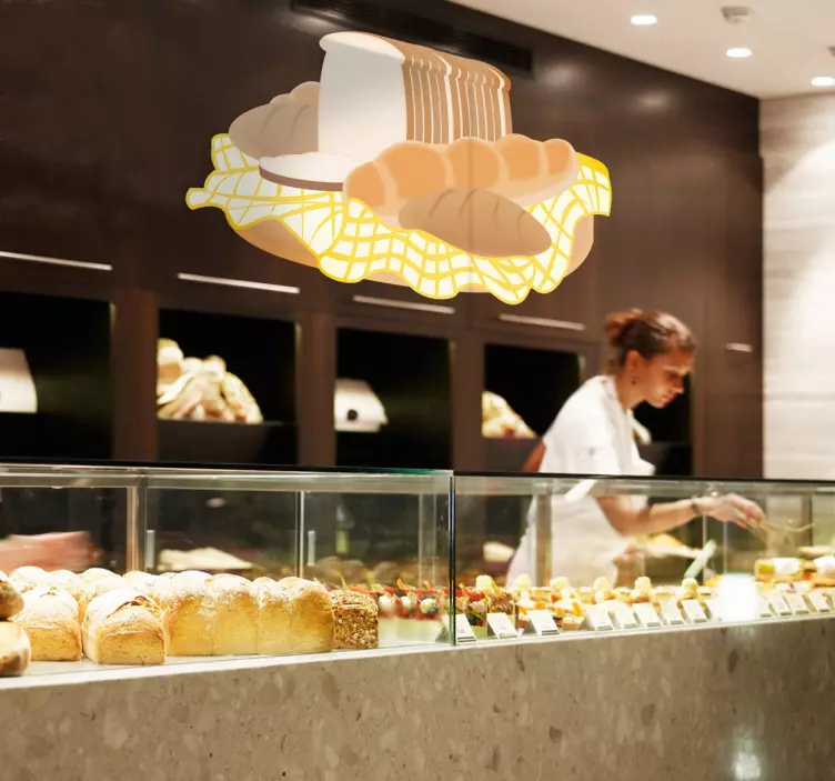 Vinil decorativo pão - TenStickers