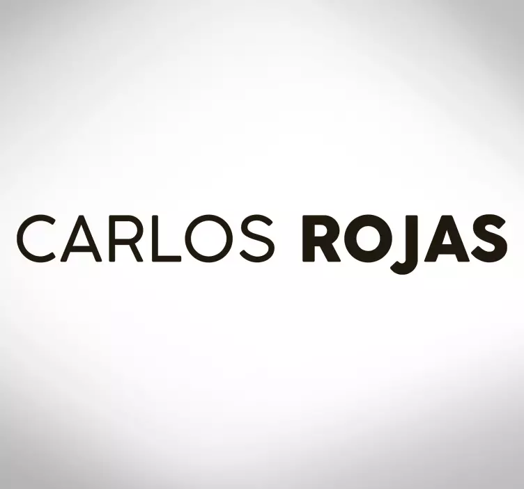 Vinil para bicicletas Nome personalizável - TenStickers