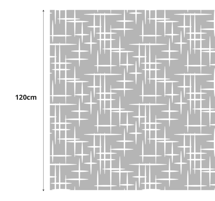 Autocolante para cabina de duche linhas modernas - TenStickers