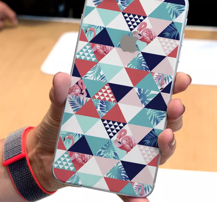 Adesivo com varios desenhos Tropical e flores - TenStickers