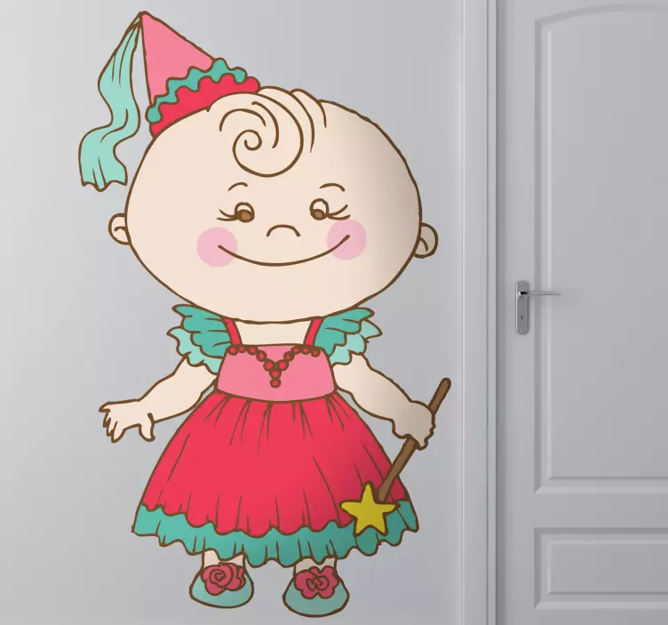 Adesivo de fada bebé - TenStickers