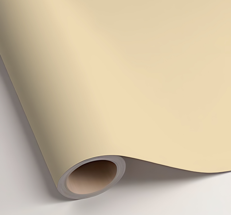 Adesivo de folha monocolor marfim fosco - TenStickers