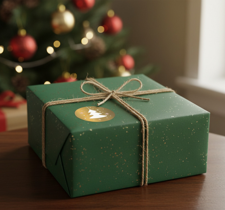 Adesivo de natal para presentes - TenStickers