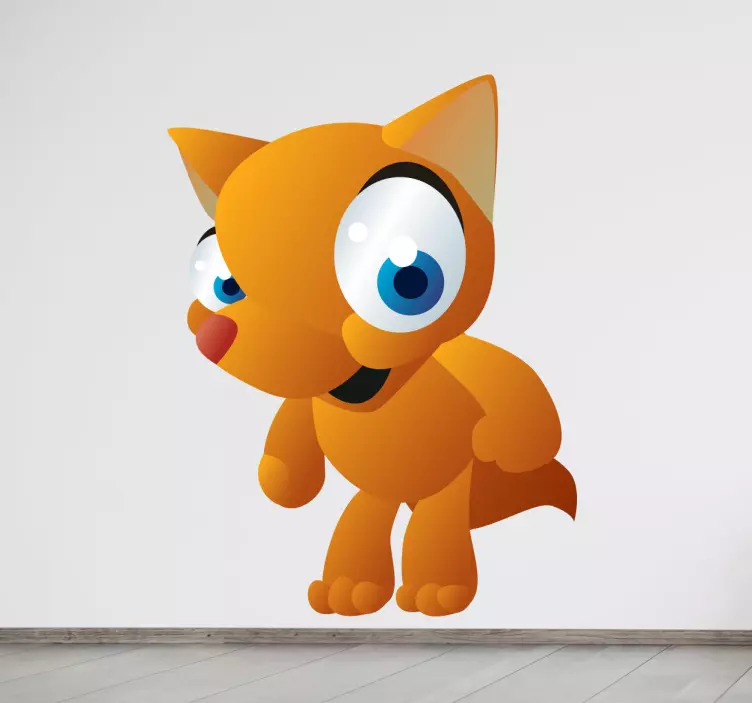 Adesivo de parede raposa crianças - TenStickers