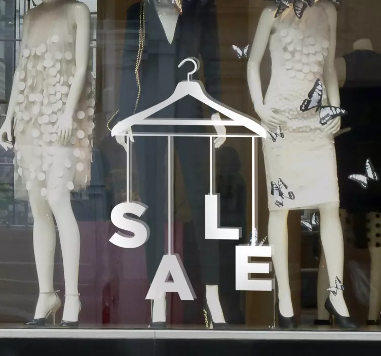 Adesivo de promoção cabide de adesivos reino unido - TenStickers