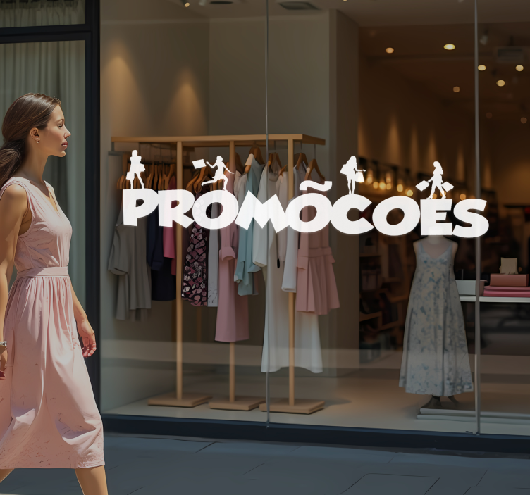 Adesivo de promoção compras - TenStickers