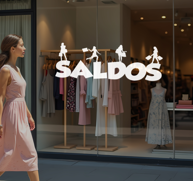 Adesivo de promoção compras - TenStickers