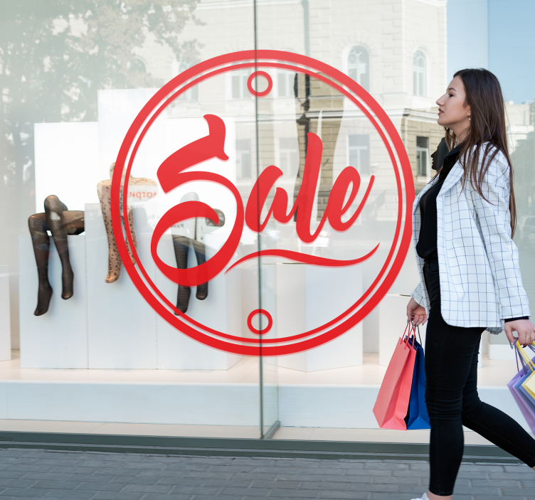 Adesivo de promoção letras de adesivos do reino unido - TenStickers