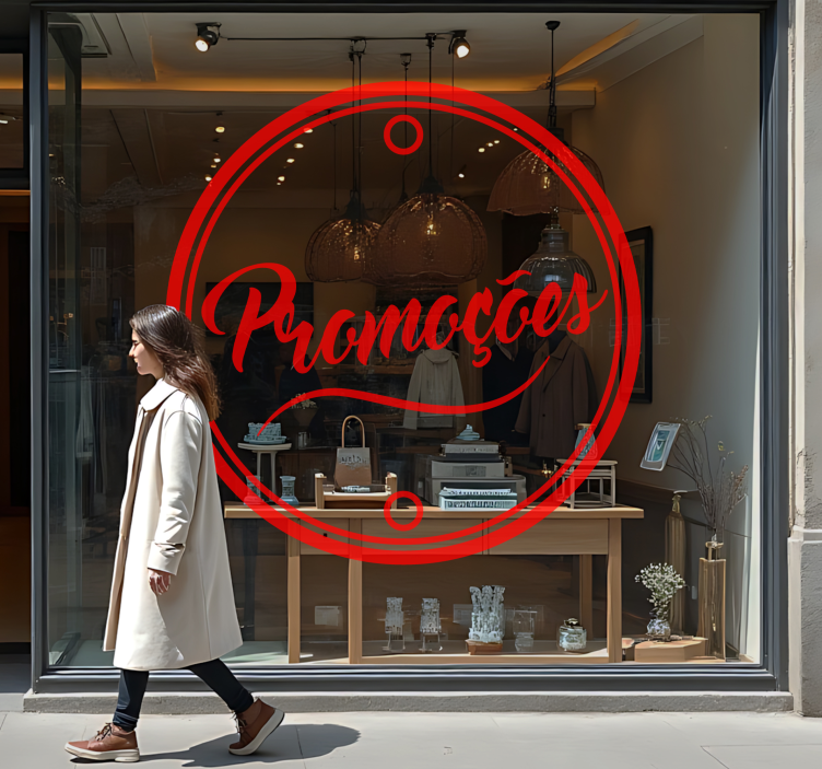 Adesivo de promoção letras promocionais - TenStickers