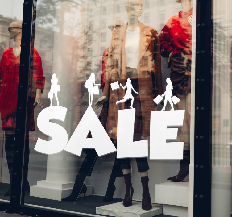 Adesivo de promoção placa de venda comercial - TenStickers