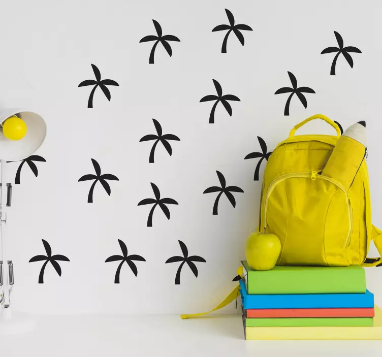 Adesivo decorativo conceito de palmeira - TenStickers