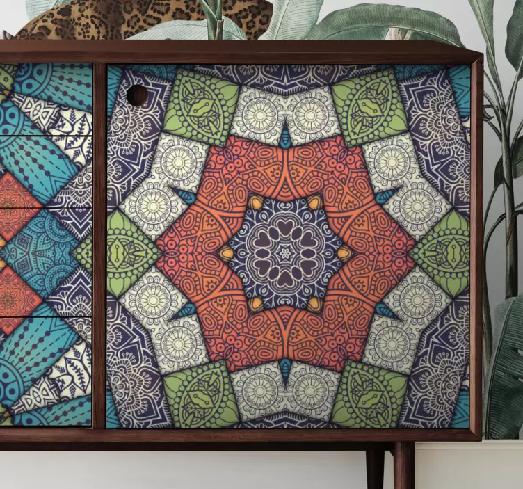 Autocolante para móveis configuração animada - TenStickers