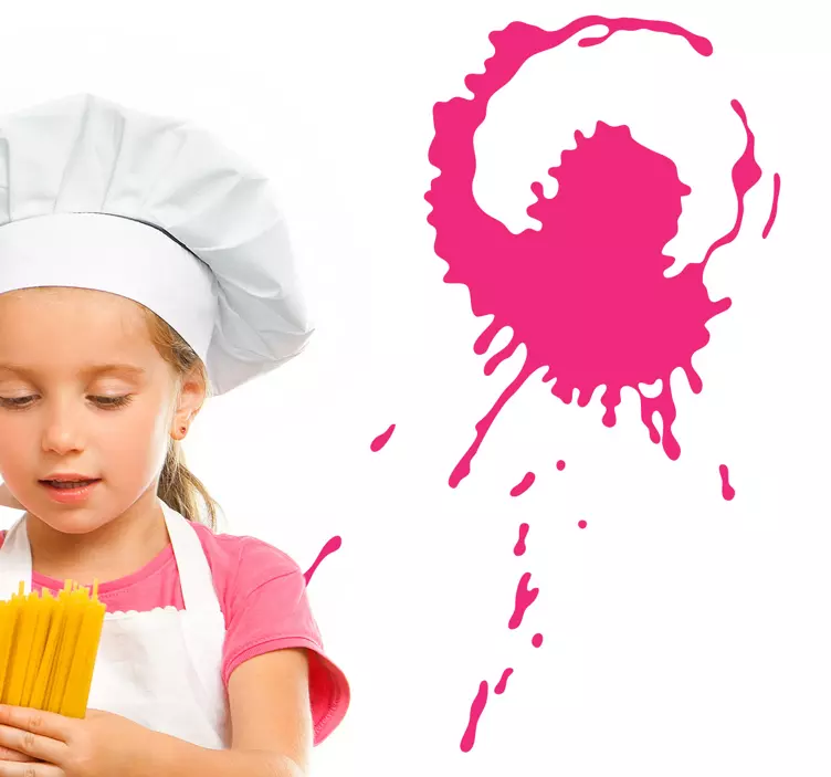 Adesivo decorativo padrão criativo de respingos - TenStickers