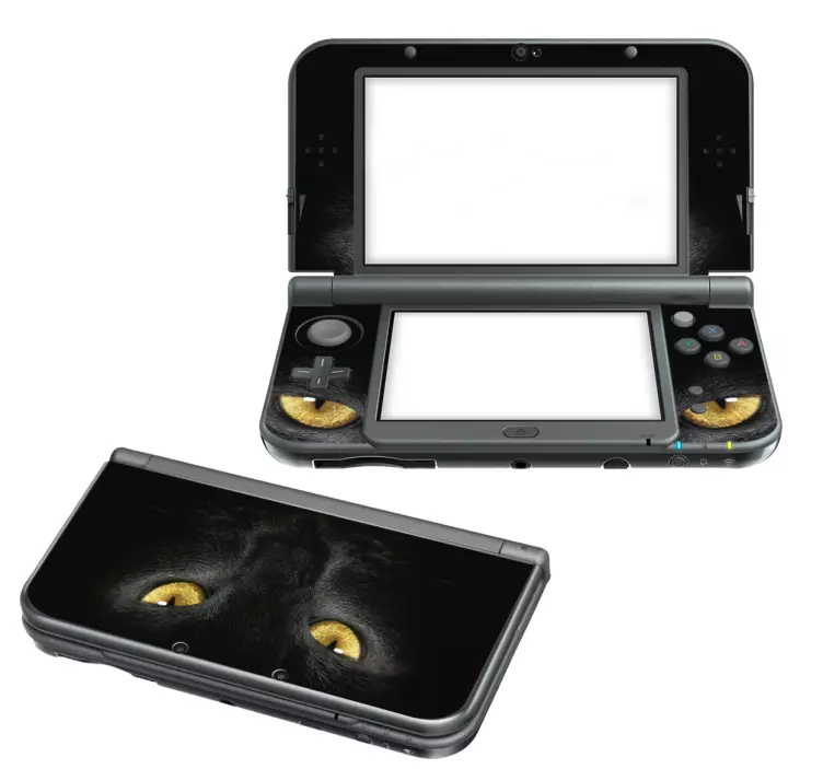 Adesivo decorativo para Nintendo cara de gato - TenStickers
