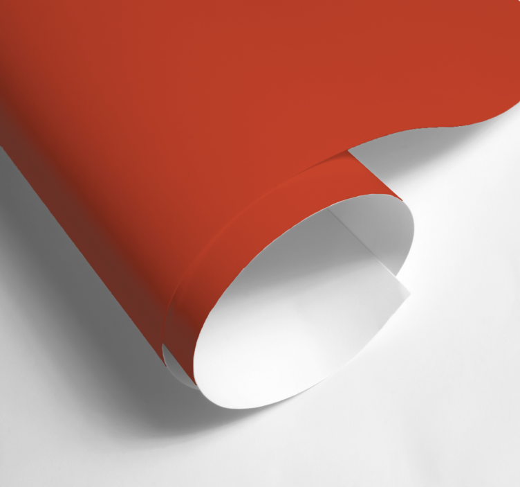 Adesivo de folha monocolor abóbora fosca - TenStickers