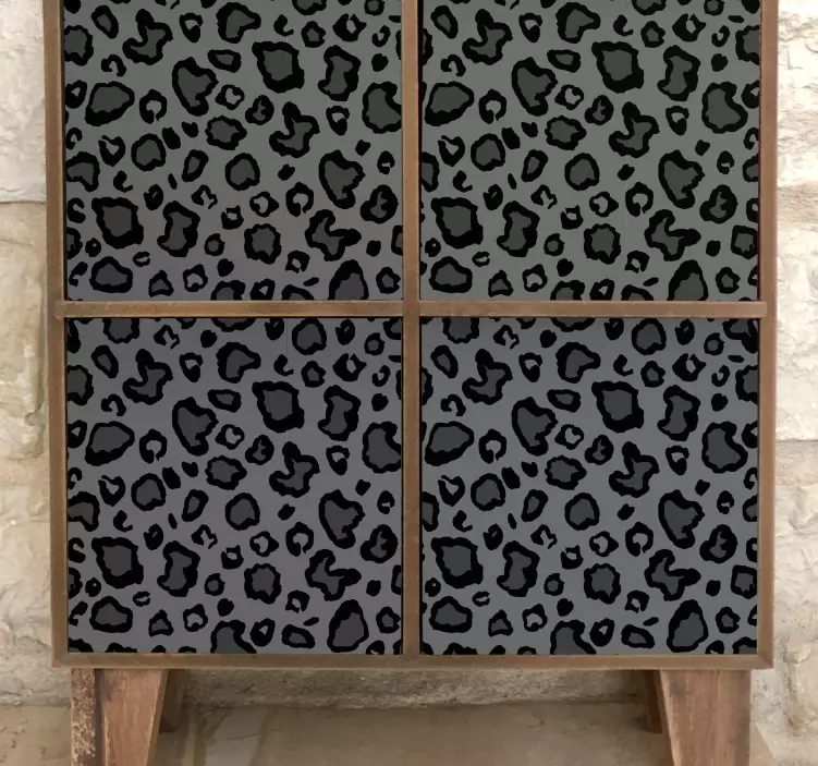 Autocolante animal estampa de leopardo - TenStickers