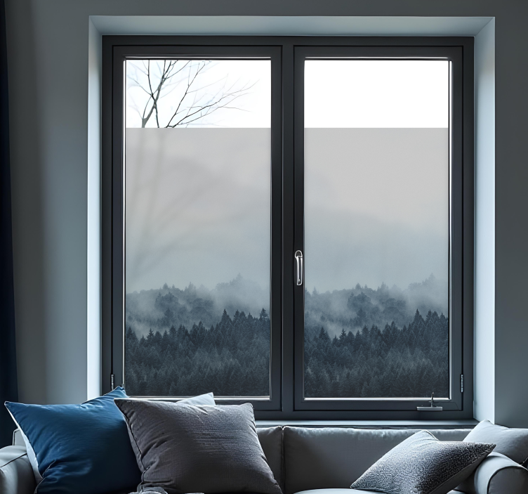 Autocolante animal floresta enevoada - TenStickers