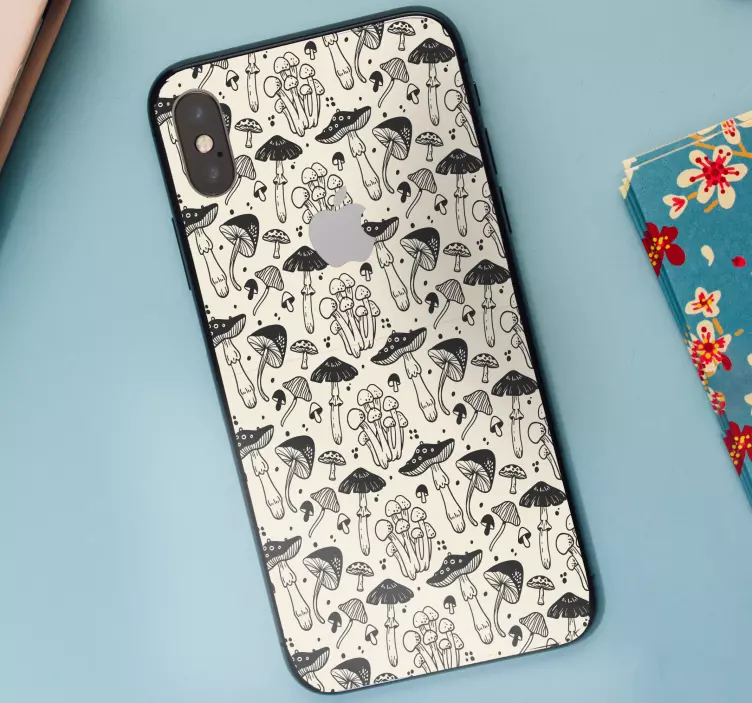 Autocolante animal ilustração de cogumelo - TenStickers