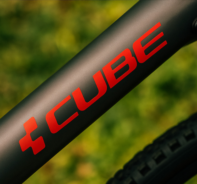 Autocolante animal logotipo de bicicleta personalizado - TenStickers