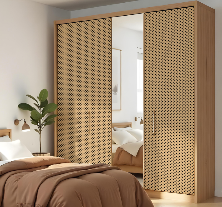 Autocolante para móveis padrão de pontos - TenStickers