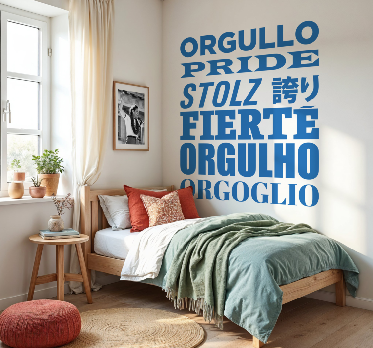 Autocolante animal palavras de orgulho - TenStickers