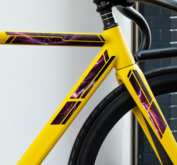 Autocolante animal relâmpago rosa - TenStickers