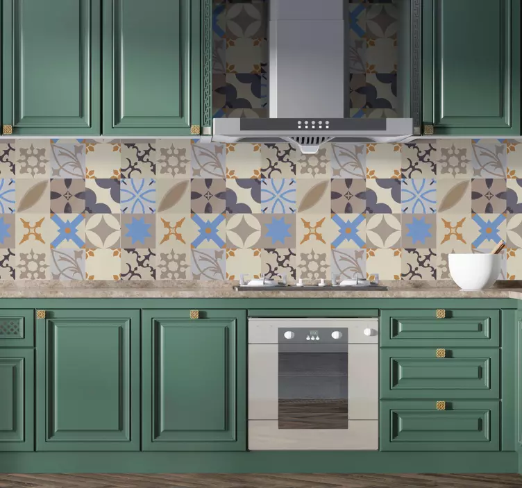 Adesivo para azulejo de cozinha - TenStickers