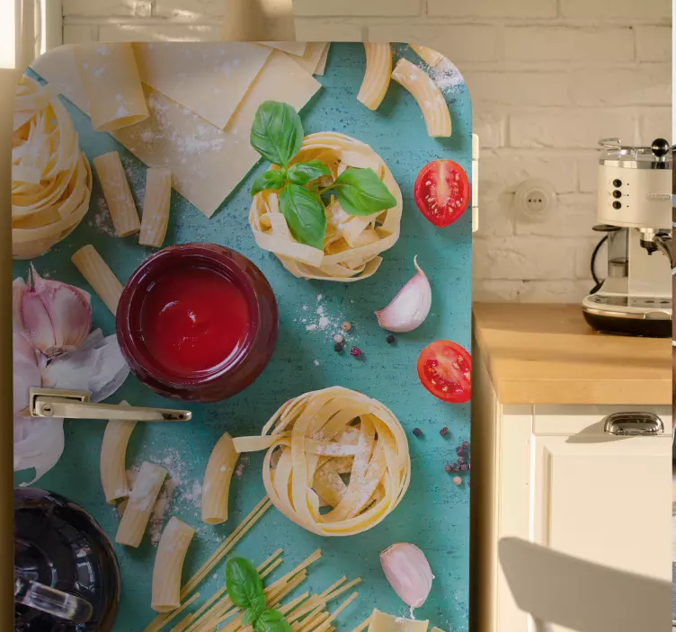 Adesivo para frigorífico com comida - TenStickers