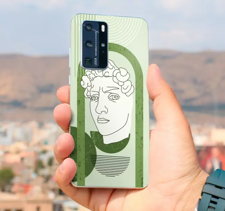 Adesivo para Huawei elemento de escultura clássica - TenStickers