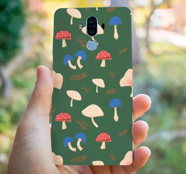 Adesivo para Huawei motivos de cogumelos - TenStickers