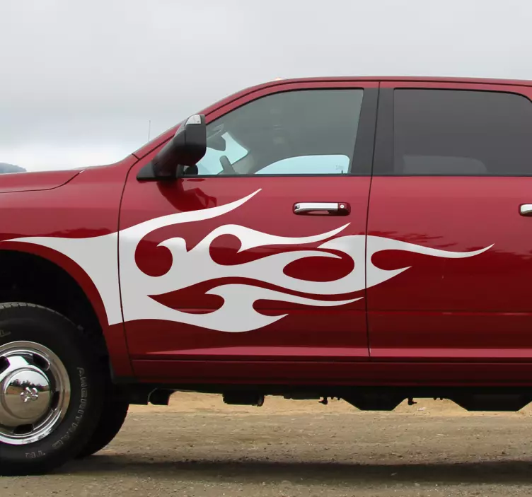 Adesivo para jipe tribal - TenStickers