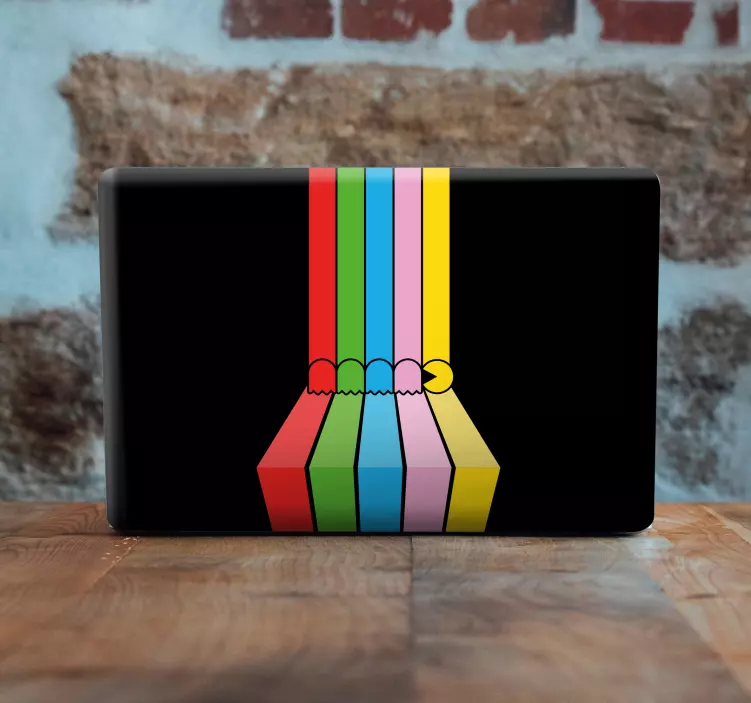 Adesivo para laptop conjunto de lápis coloridos - TenStickers