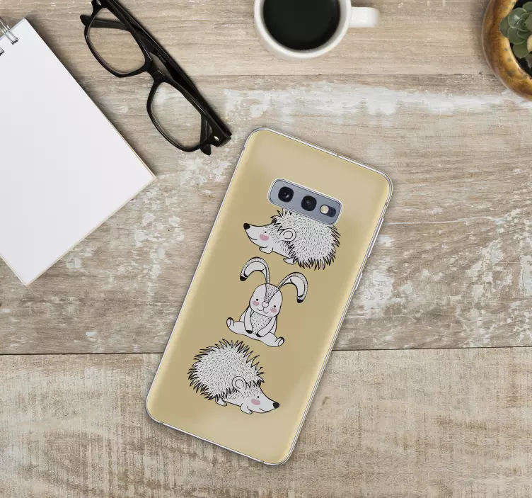 Adesivo para Samsung amigos criaturas encantadoras - TenStickers