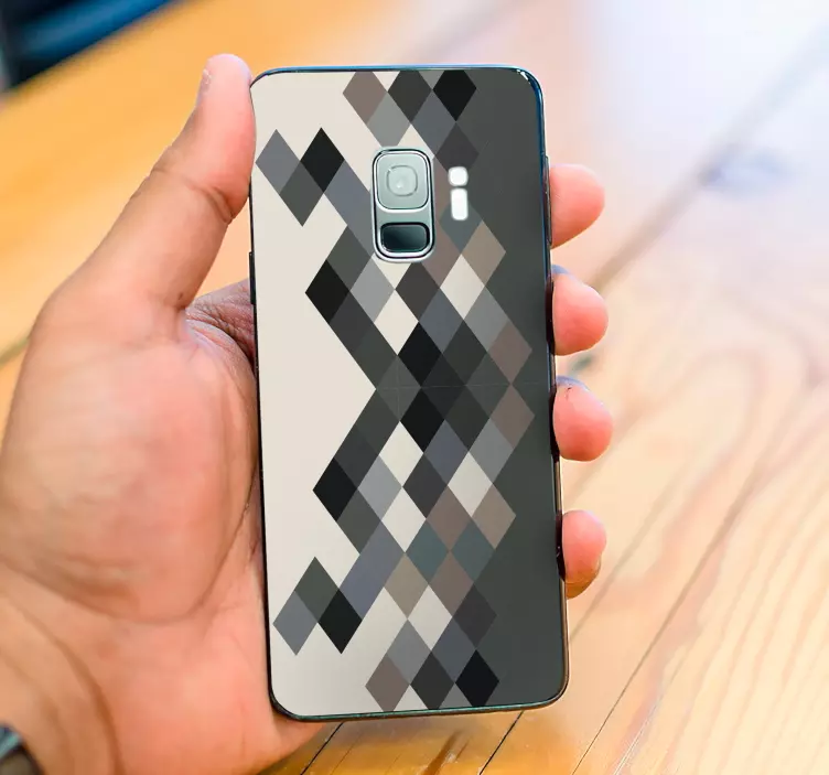 Adesivo para Samsung padrão de diamante - TenStickers