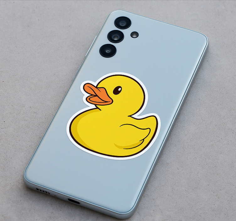 Adesivo para Samsung pato de borracha - TenStickers