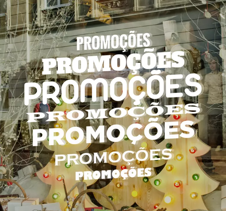 Autocolante promoções para montras - TenStickers