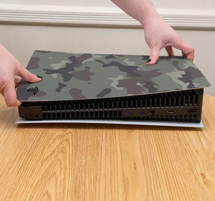 Adesivo ps5 estampa camuflada - TenStickers