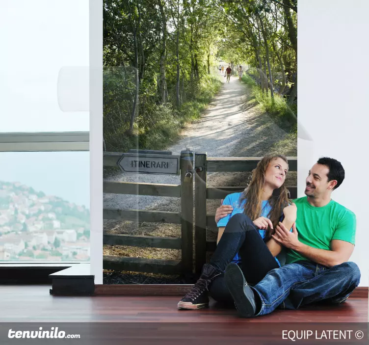 adesivos decorativos trilha - TenStickers