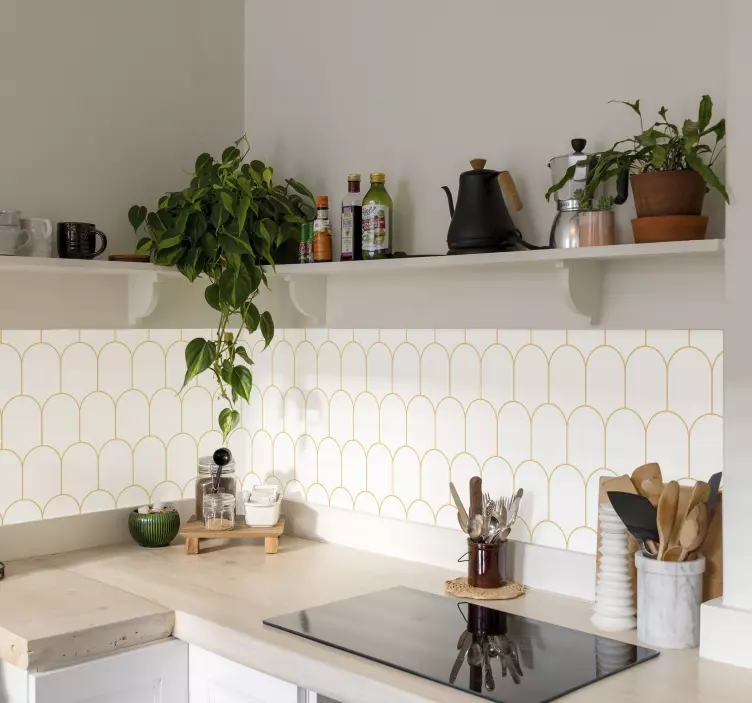 Autocolantes com padrões Arcos patronais - TenStickers