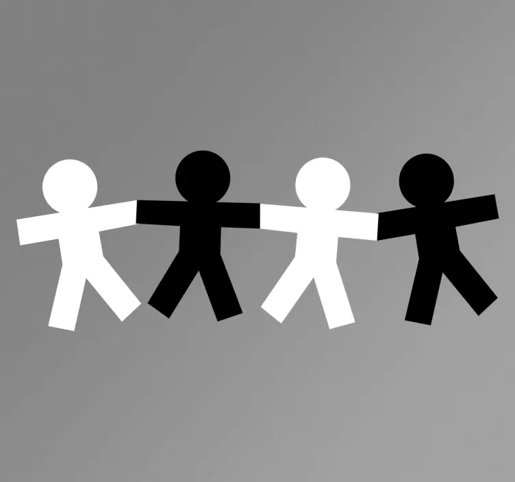 Autocolante contra o racismo - TenStickers